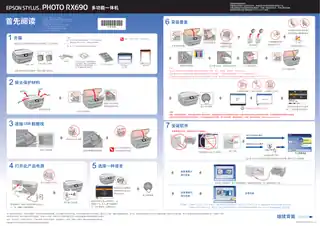 EPSON爱普生STYLUS PHOTO RX690 首先阅读